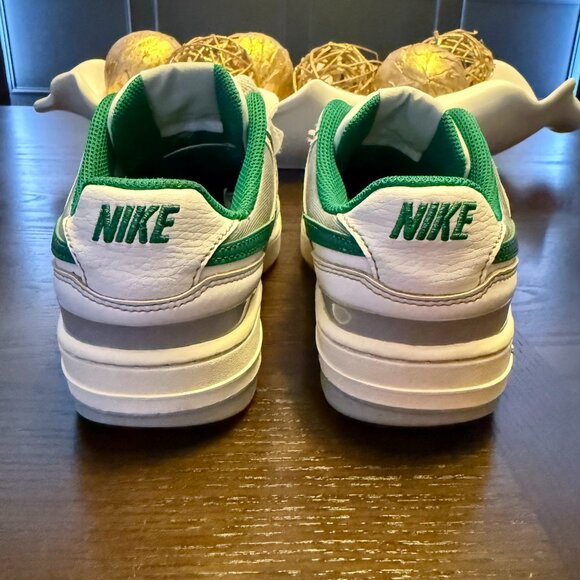 Green & White Nike Gamma Force Women's Basketball Shoes, Size: 6.5, Natural - Picture 8 of 11
